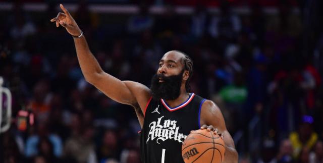 NBA直播-保下限的神！哈登开启双能卫模式 快艇拒绝沉没